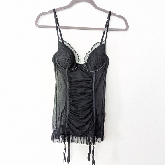 Halter Corset w/ Garter Belt from Victoria Secret - Picture 1 of 12